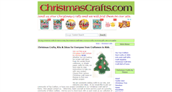 Desktop Screenshot of christmascrafts.com