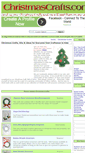 Mobile Screenshot of christmascrafts.com